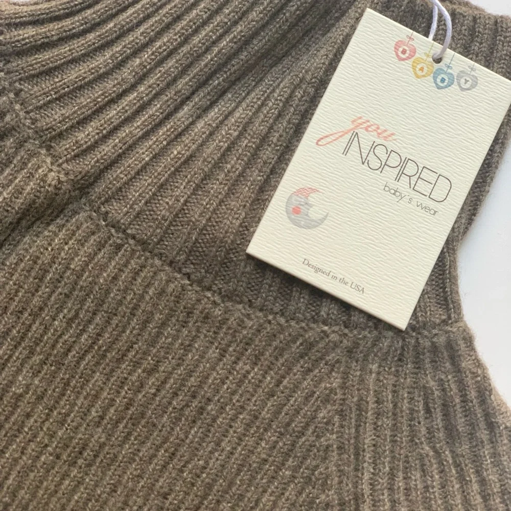 WARM ORGANIC MERINO wool collar scarf for baby boy toddlers Neck warmer size1-3y